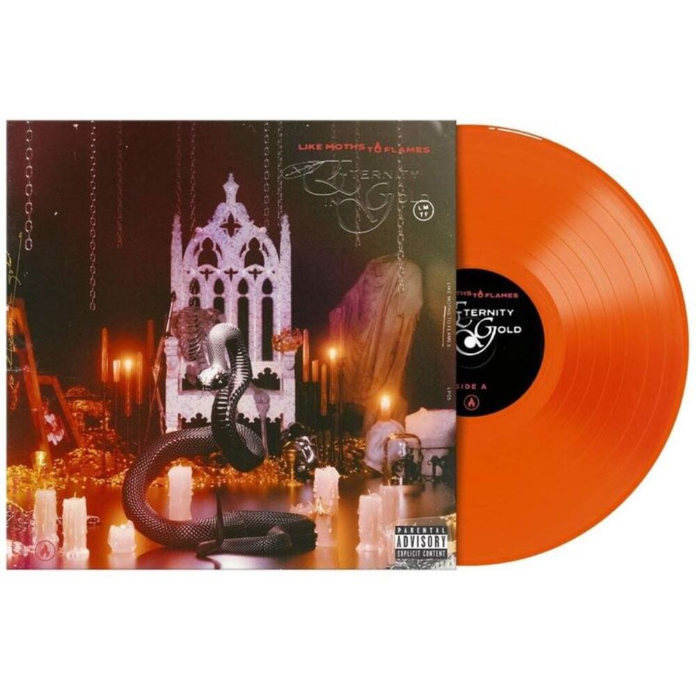 Like Moths to Flames - No Eternity In Gold - Transparent Orange  LP LP